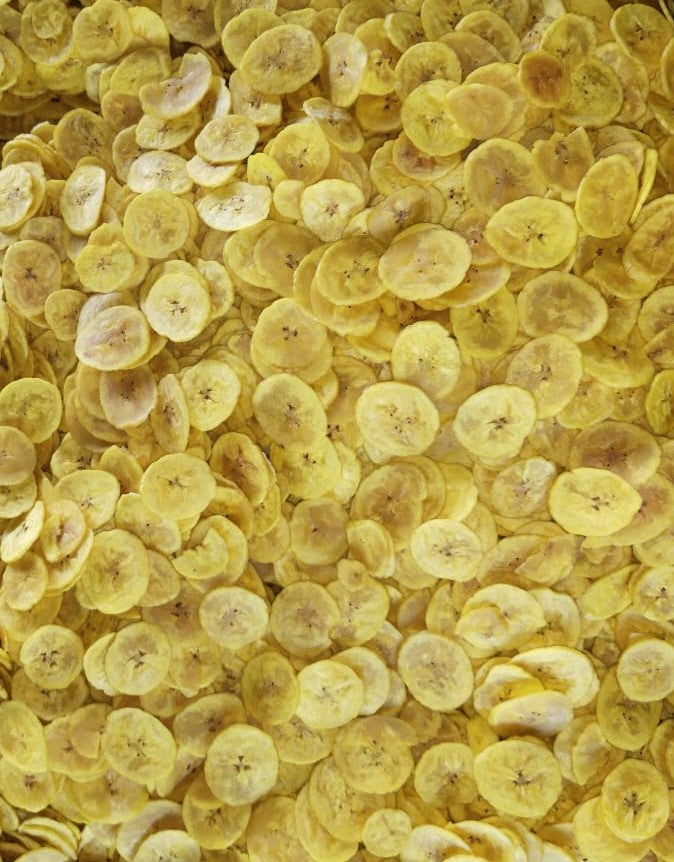 Kerala Banana Chips - Round Shape – Vegetable Oil