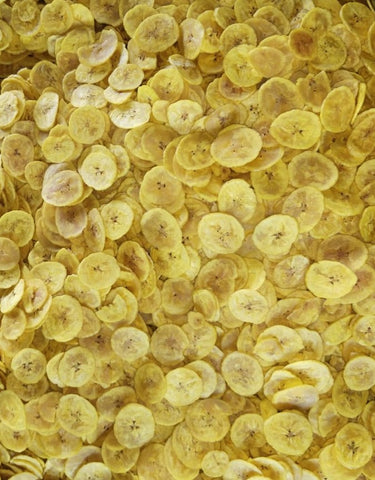 Kerala Banana Chips - Round Shape – Vegetable Oil