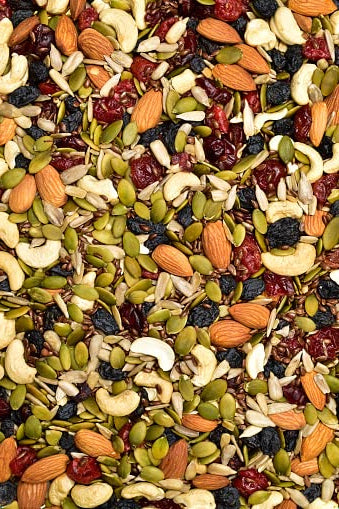 Dry Fruits and Nuts Breakfast Mix of Eighteen Varieties of Dried Fruits and Nuts